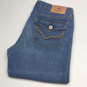 LIKE NEW VINTAGE US POLO ASSN STRAIGHT JEANS 12/31x32 🇺🇸